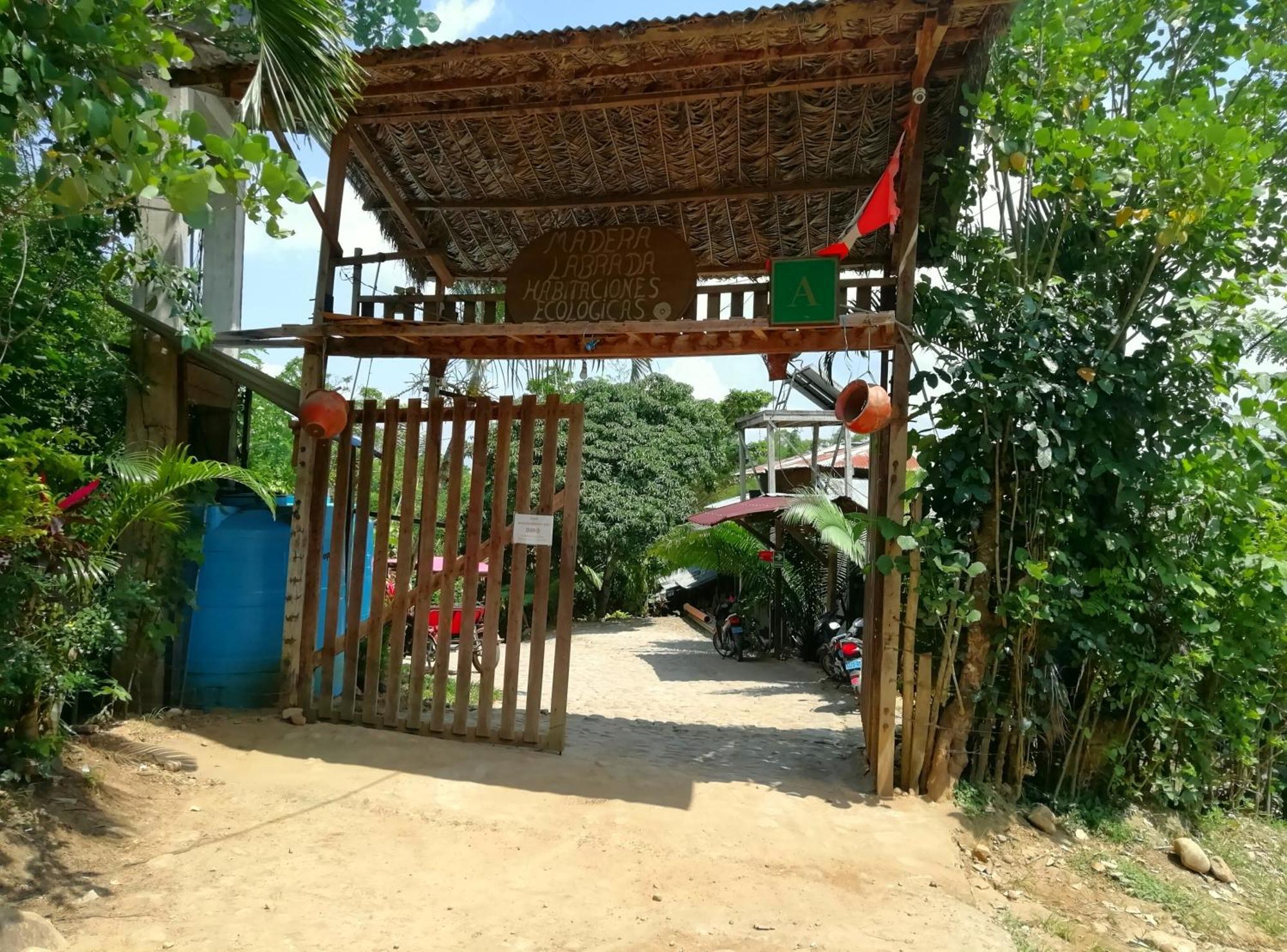 Madera Labrada Lodge Ecologico 타라포토 외부 사진